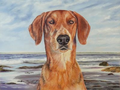 12x16 pastel on Uart paper. SOLD. Harland