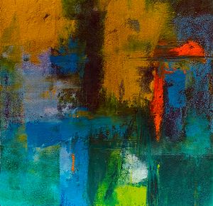 8x8 Cold Wax & Oil. Sold. Giclee prints up to 16x16 available. Indescision
