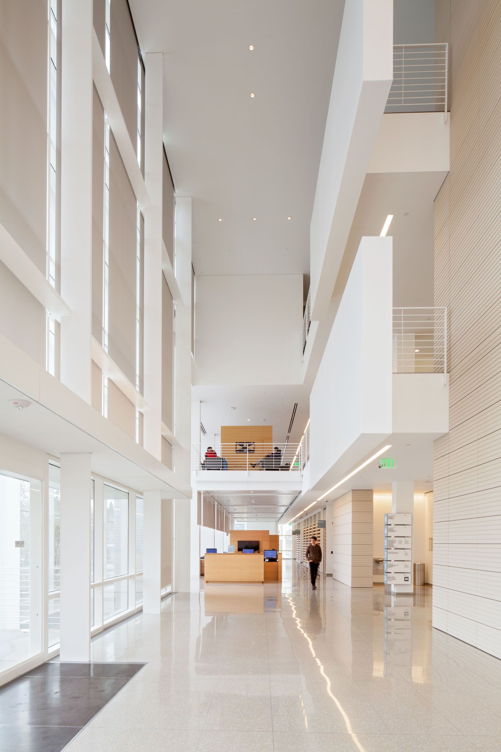 Richard Meier Wasserman Building at UCLA