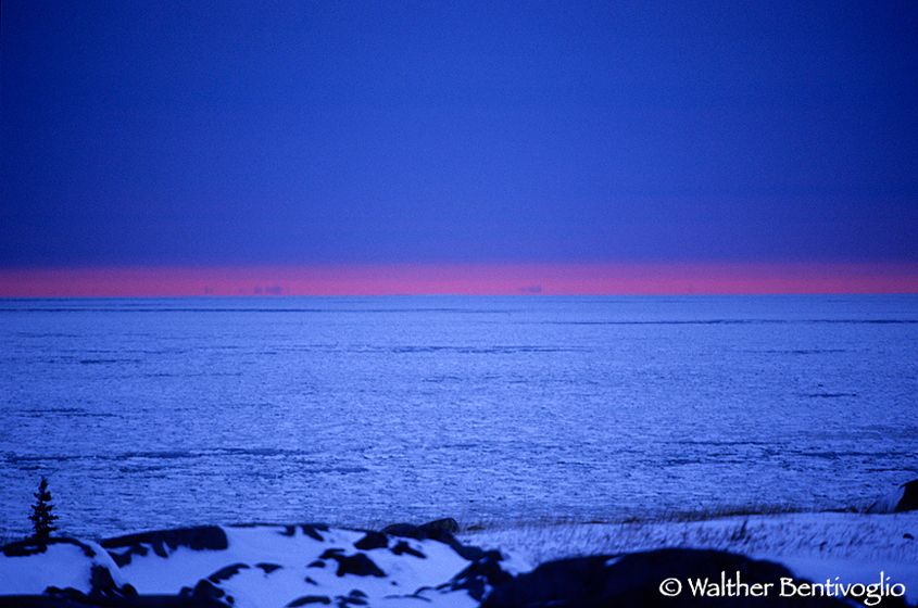 Alba sulla Hudson bay