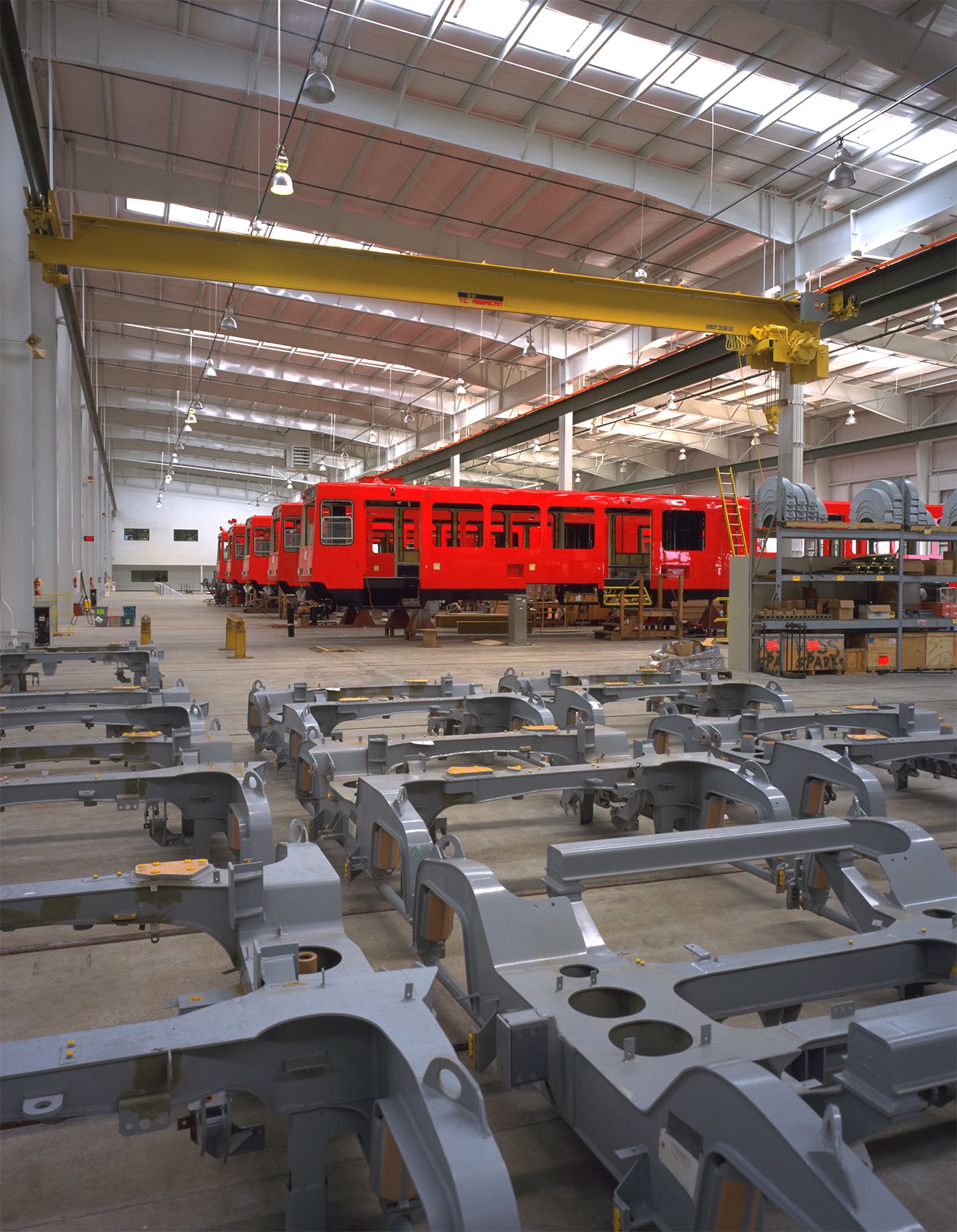 Semens Light Rail Facility, Sacramento, CA. JR Roberts Sun Optics Semens.3.jpg