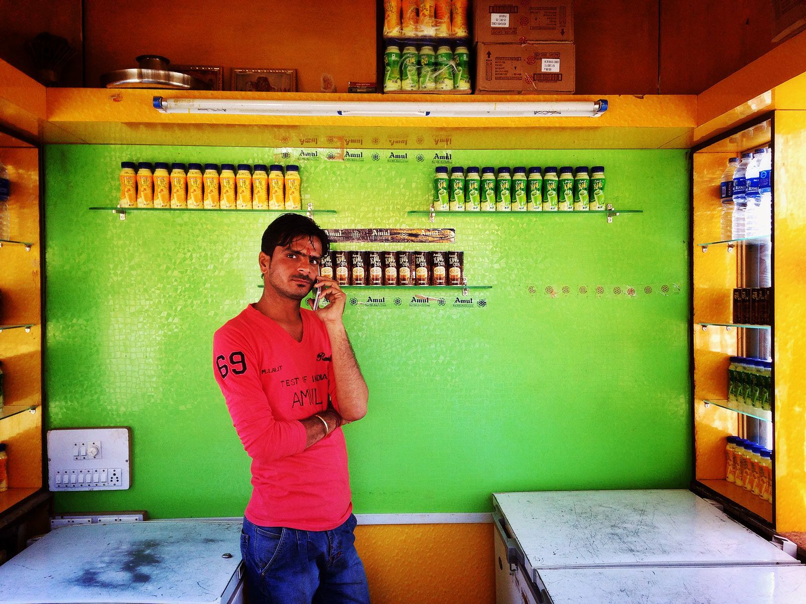iPhone Capture Jaisalmer Train Station India, 2016