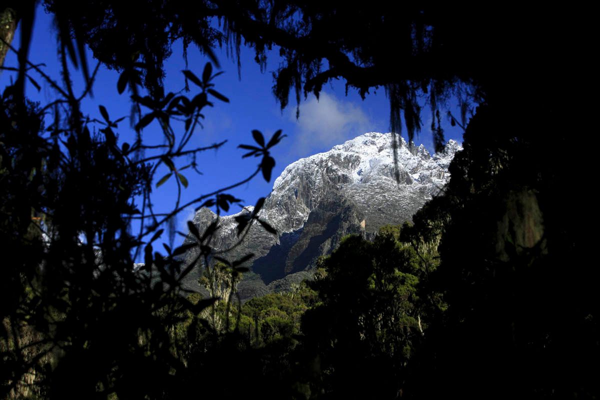 The mountains of the moon