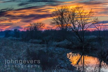 Sunset • Eagle Marsh • Fort Wayne, Indiana