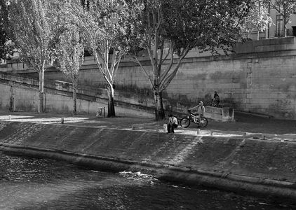 Les ombres longues sur La Seine