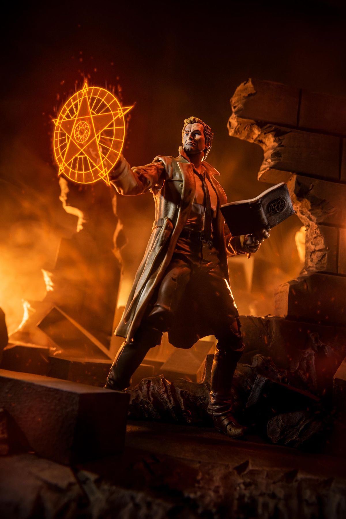 @Cizzle_D_Vizzle, "Constantine" for DC Comics, featuring @McFarlane_Toys_Official