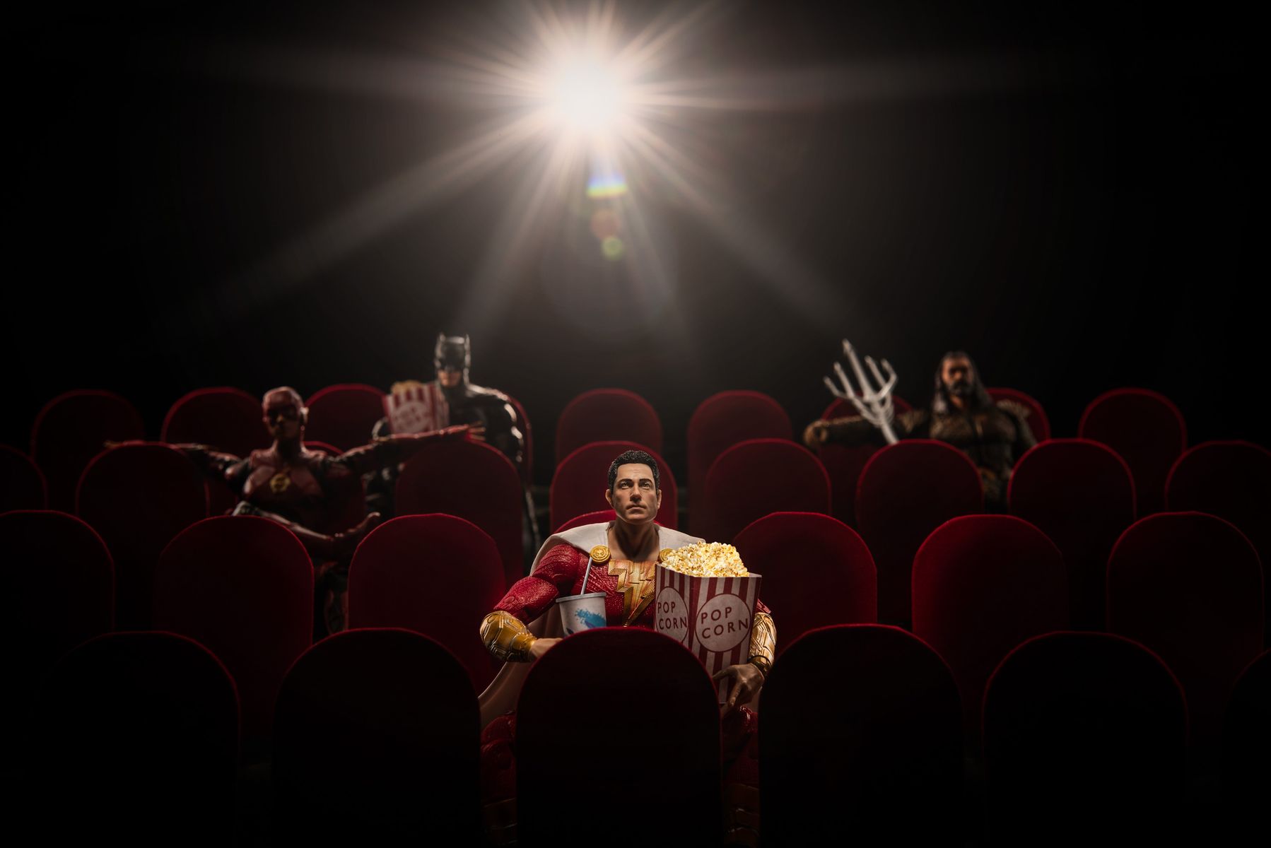 @Cizzle_D_Vizzle, "Shazam Now in Theaters" for DC Comics, featuring @McFarlane_Toys_Official