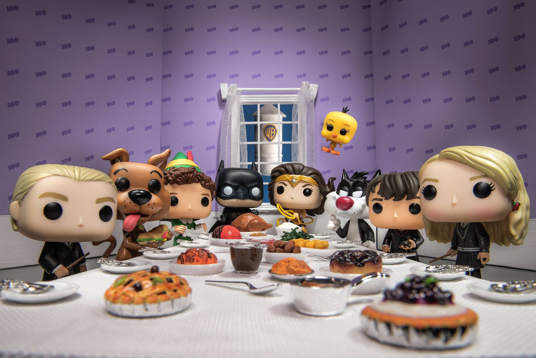 @Cizzle_D_Vizzle, "Friendsgiving" for Warner Bros., featuring @OriginalFunko