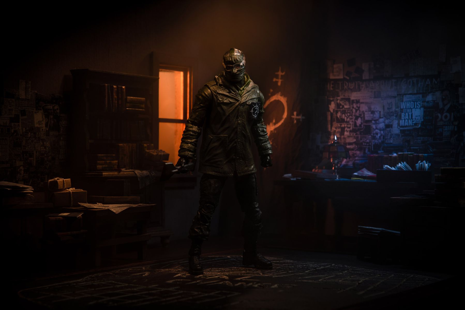 @Cizzle_D_Vizzle, "The Riddler's Apartment" for DC Comics featuring @McFarlane_Toys_Official