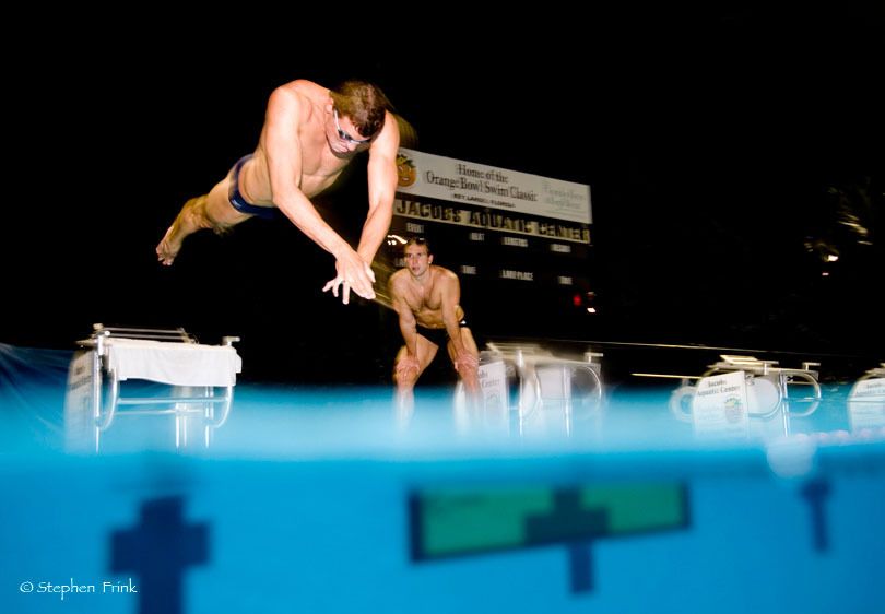 Pool Training for Olympic Hopeful