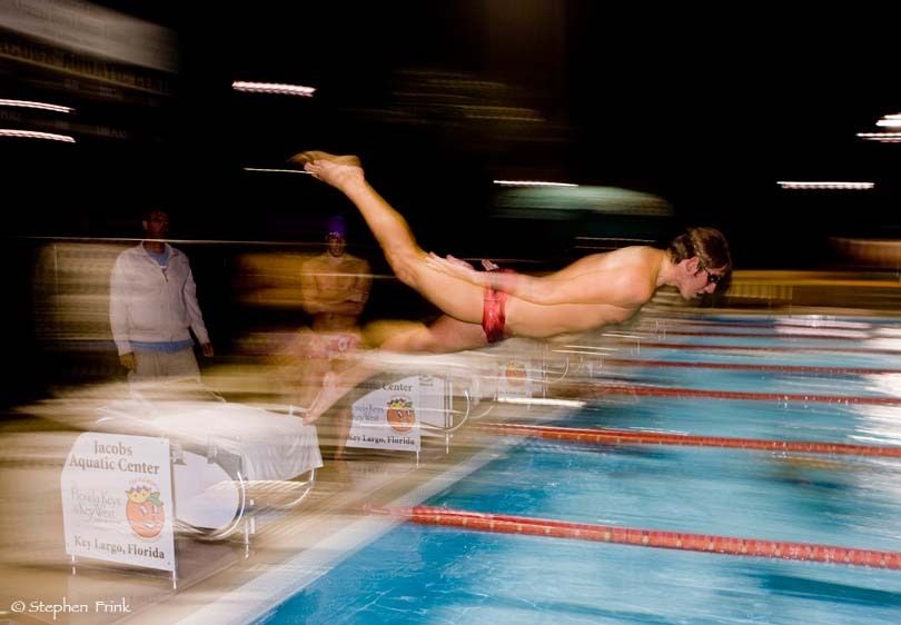 Pool Training for Olympic Hopeful