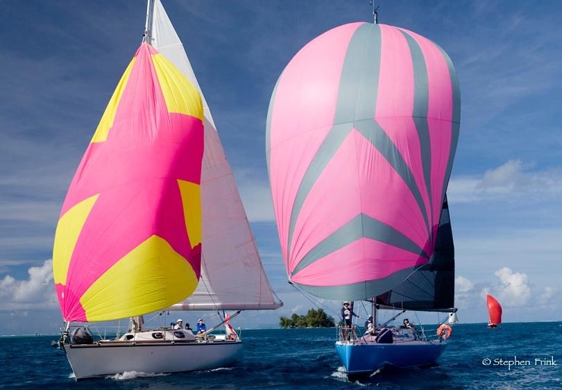 Sailing Yachts Position for Start of Race