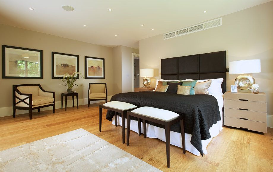 large luxury bedroom