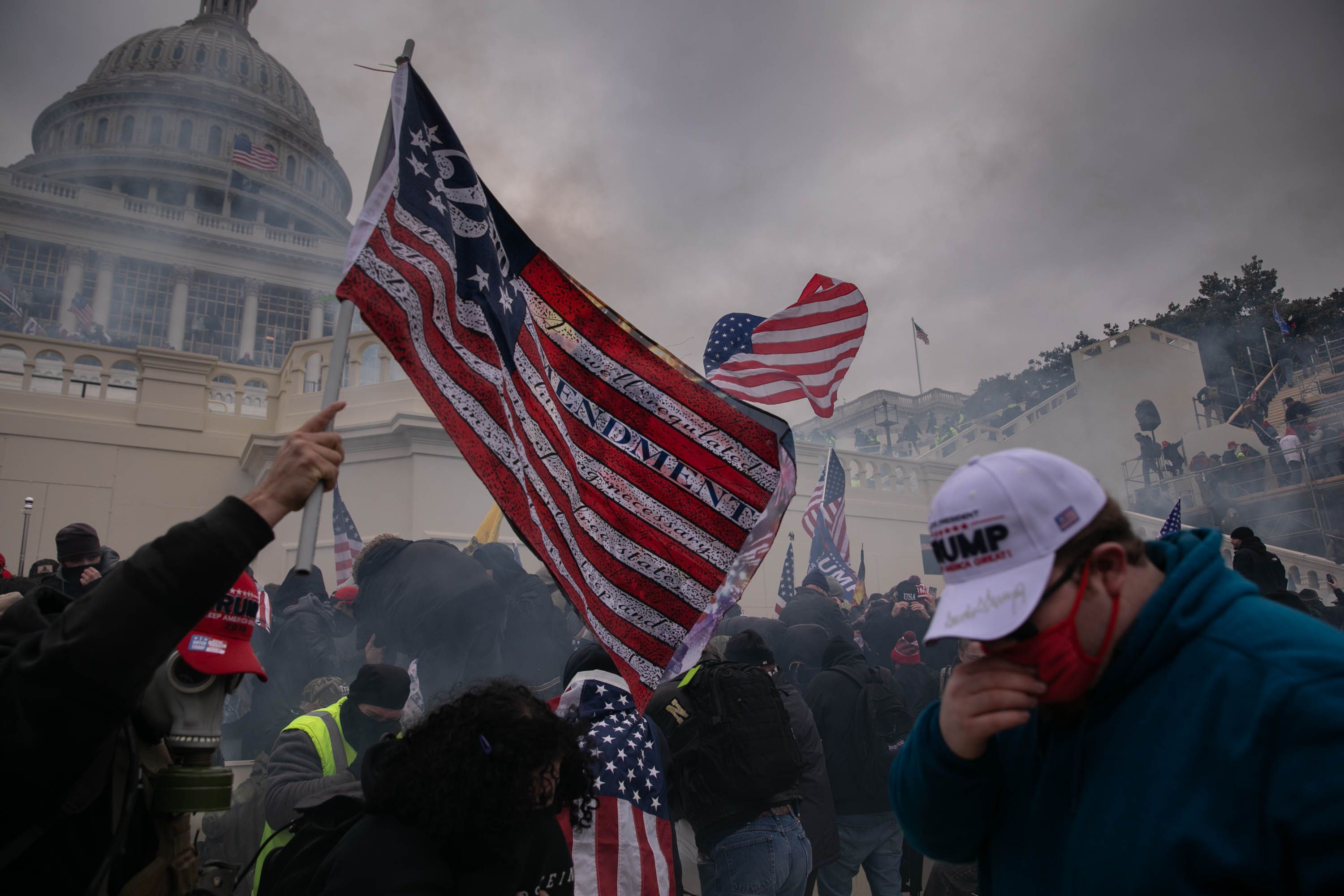 Trump supporters storm the US Capitol