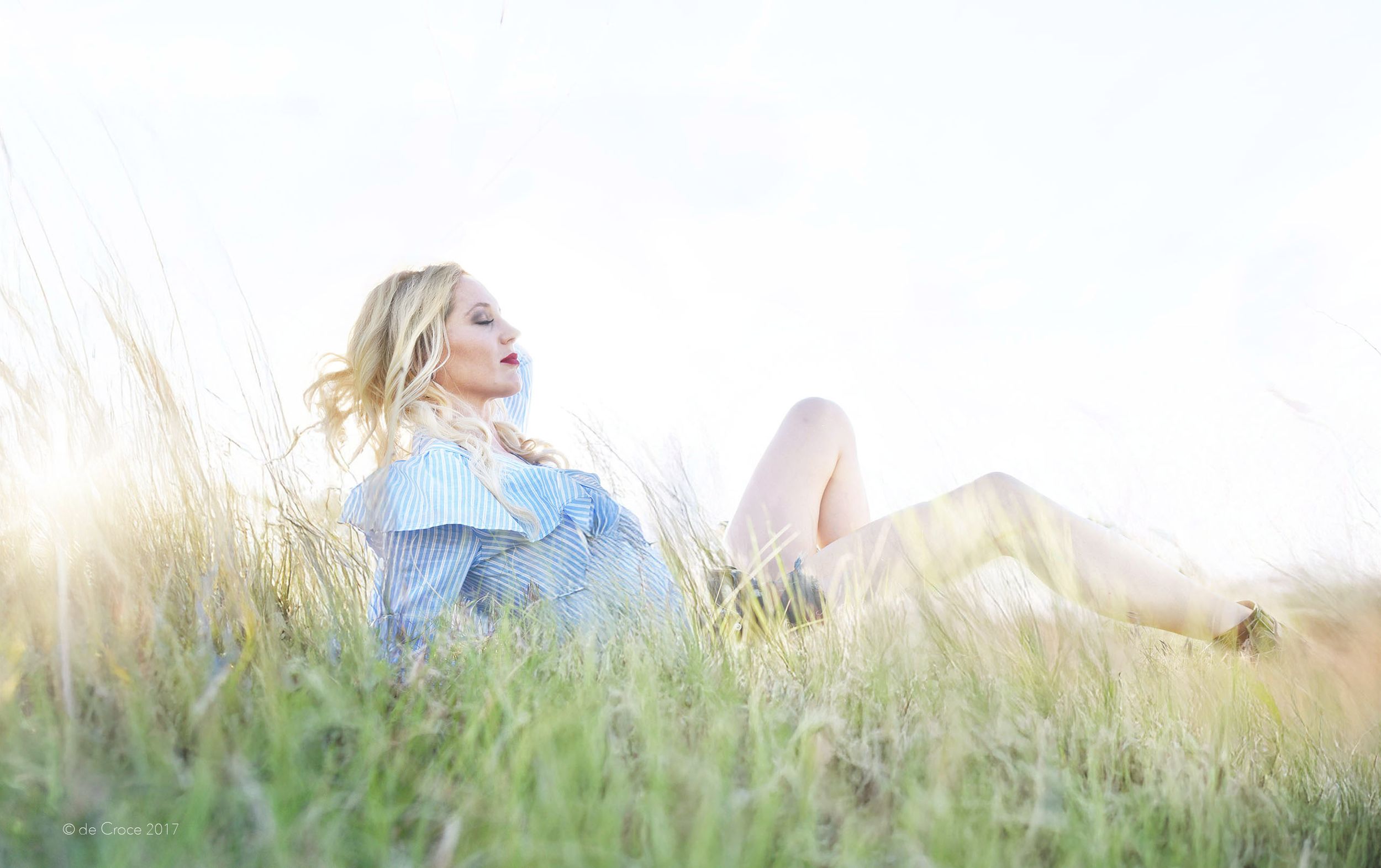 Advertising Photography - Woman In Field