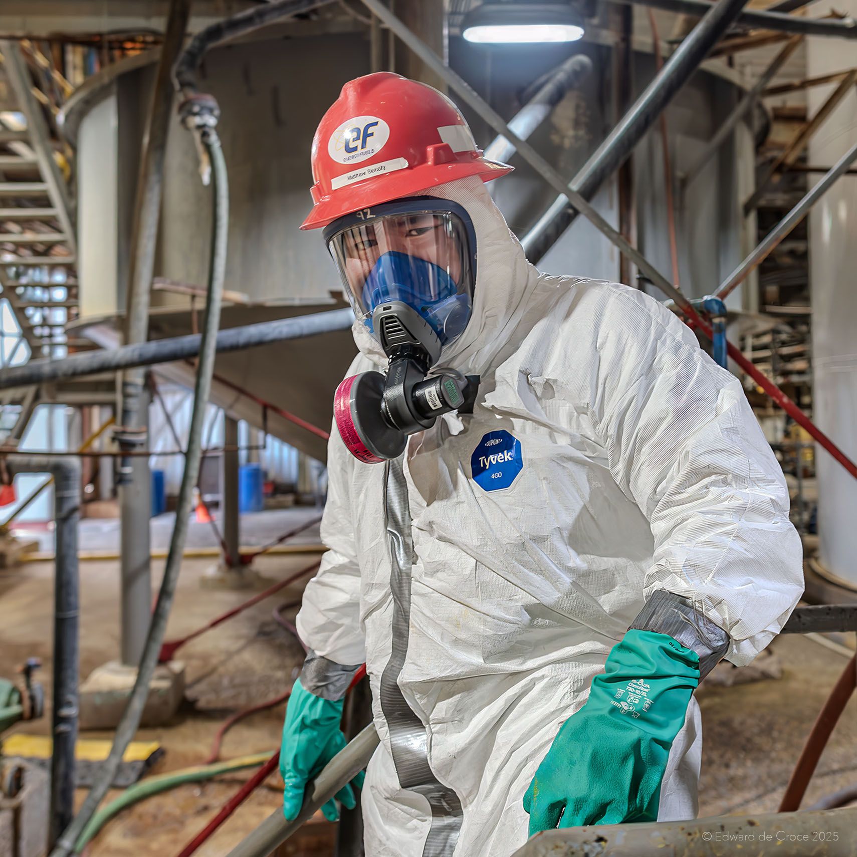 Portrait Of A Uranium Worker - Utah