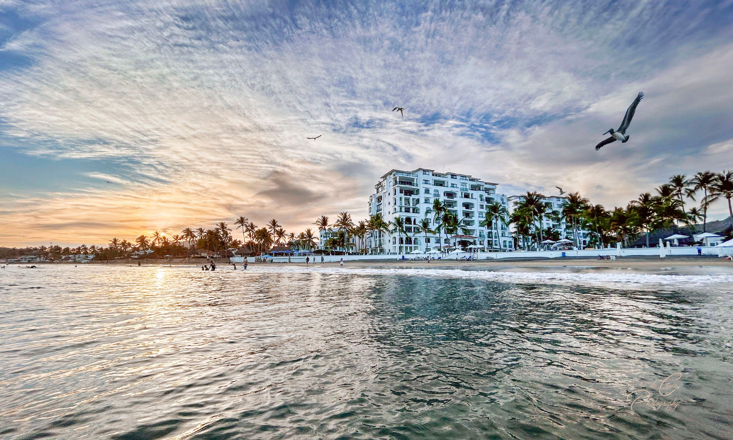 Travel photography for hotel and hospitality Miramar Beach Hotel Mexico