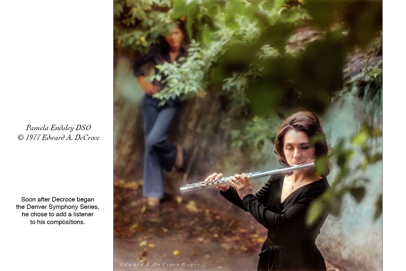 Pamula Endsley - Flutist  DSO © 1978 DeCroce
