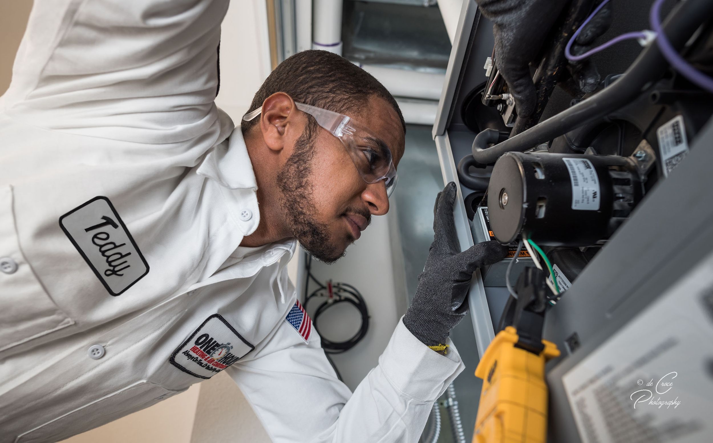 Electrial Worker commercial Advertising Photoshoot