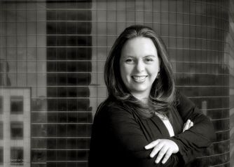 Stunning black & white business headshot portrait photograph was captured for SFC Energy in there Denver office. Denver Business Office Headshot Portrait