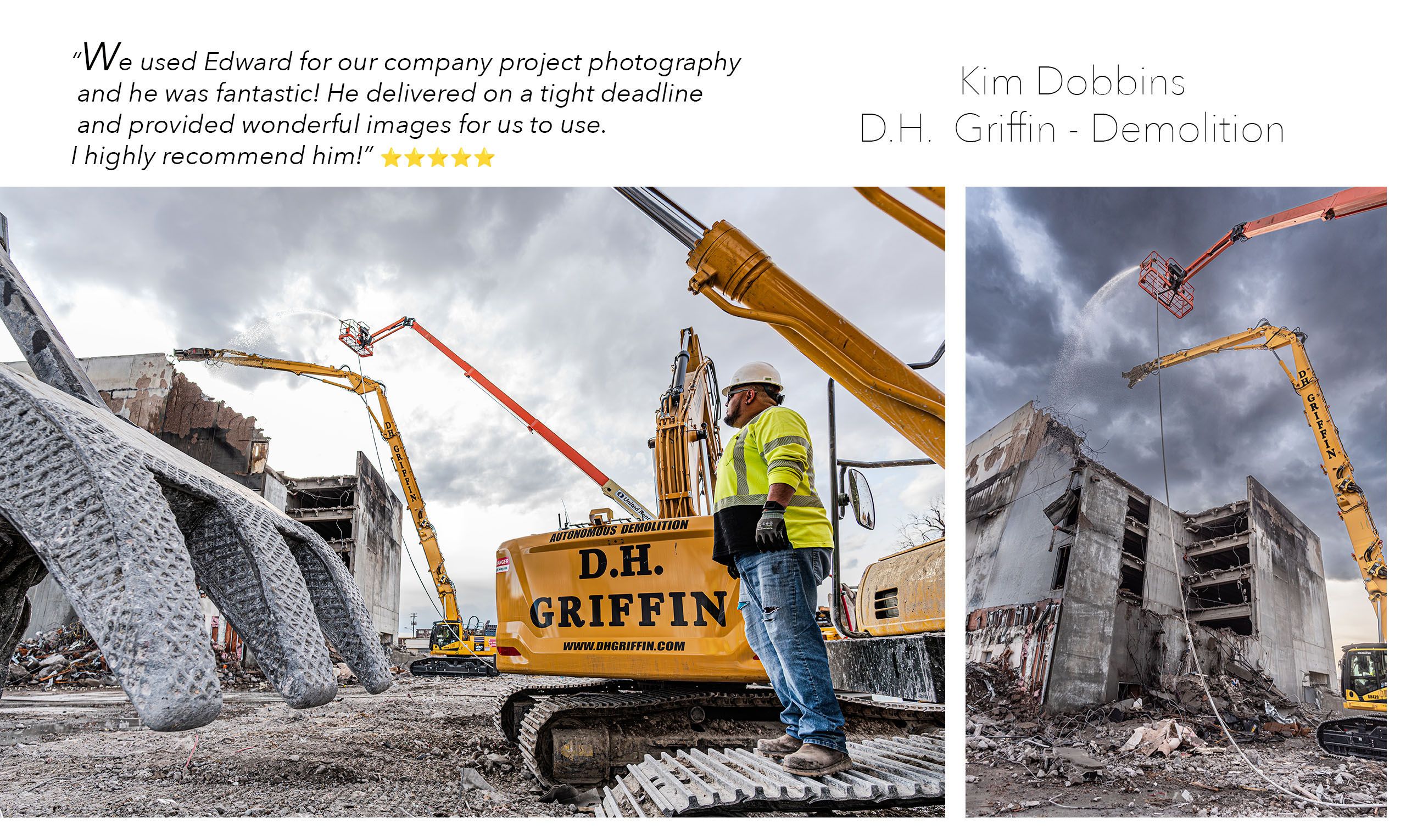 D.H.  Griffin Review - Industrial Photography