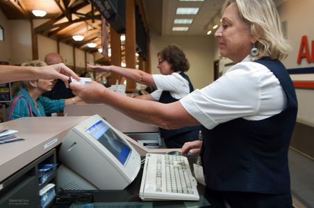 This advertising photograph was shot as part of a commercial project for G2 Secure by the advertising photographers Colorado from deCroce. Airport-Ticketing-Photo-Advertising-Photograph