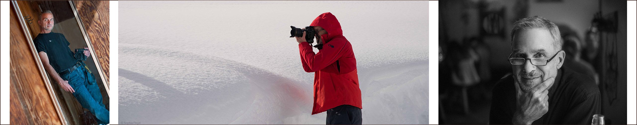 Three bio images for Edward DeCroce Edward C. DeCroce Photographer