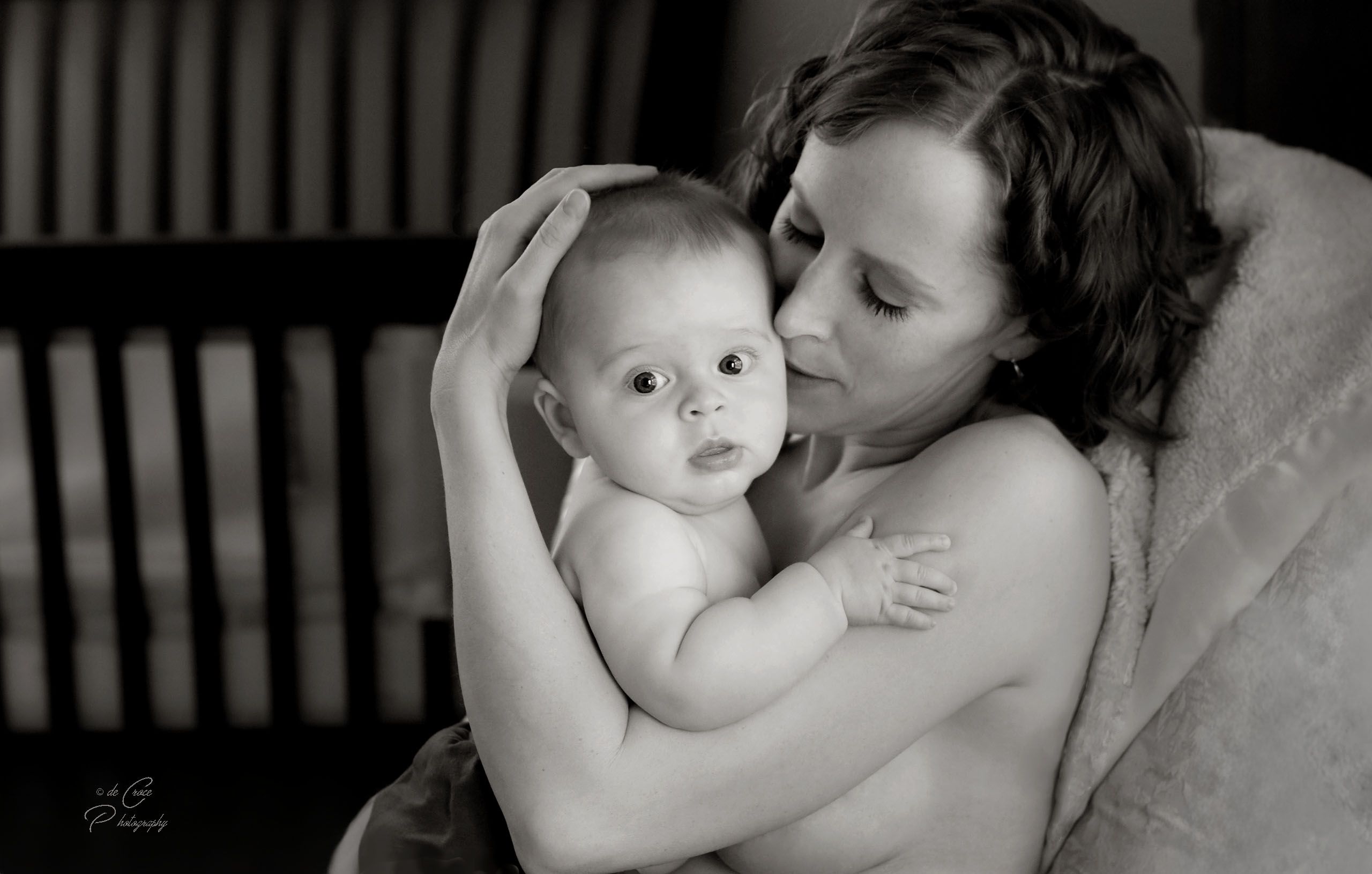 Denver Home Portrait Photographer Nursing Mother.jpg