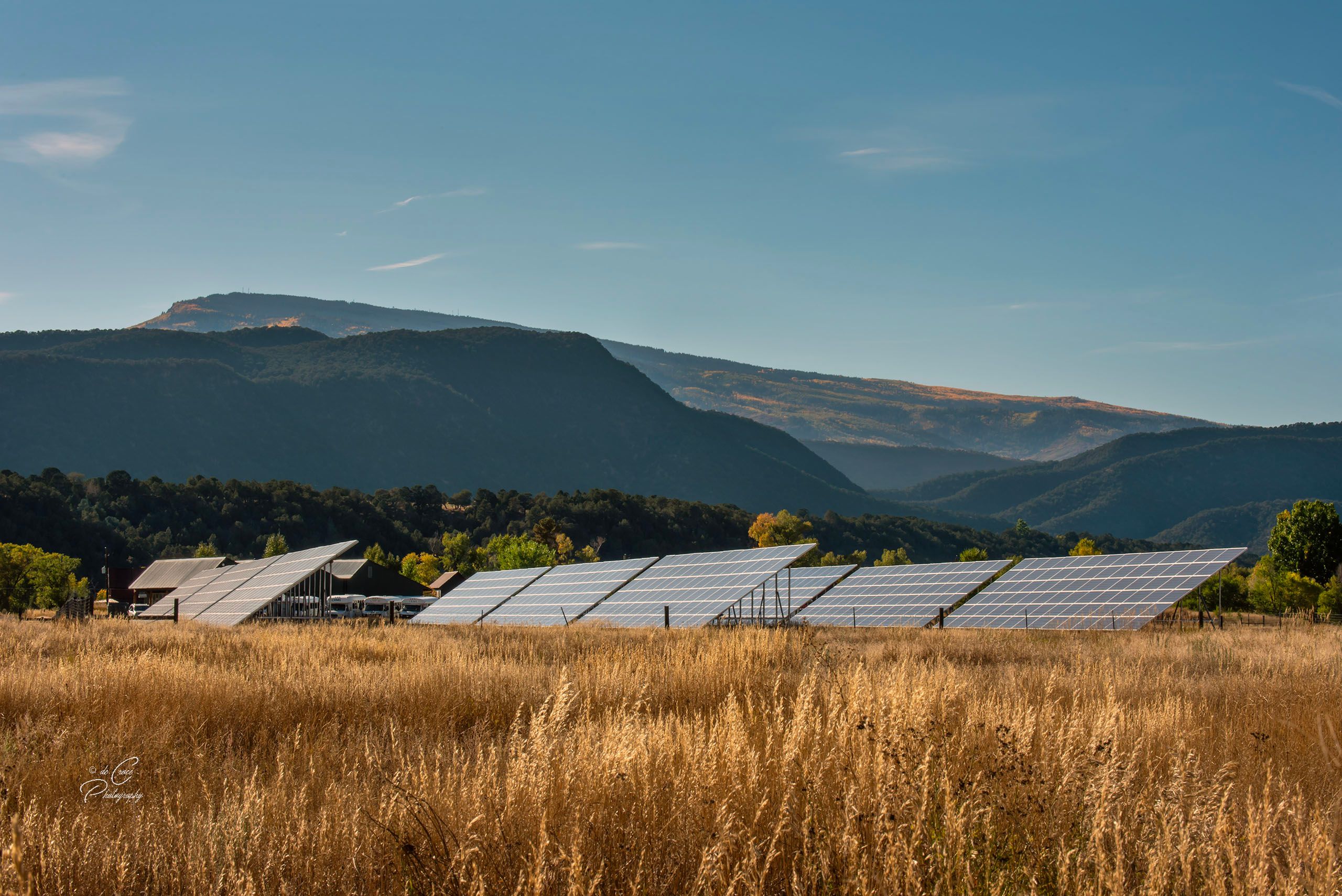 Solar Energy Photography Panels Aspen Colorado