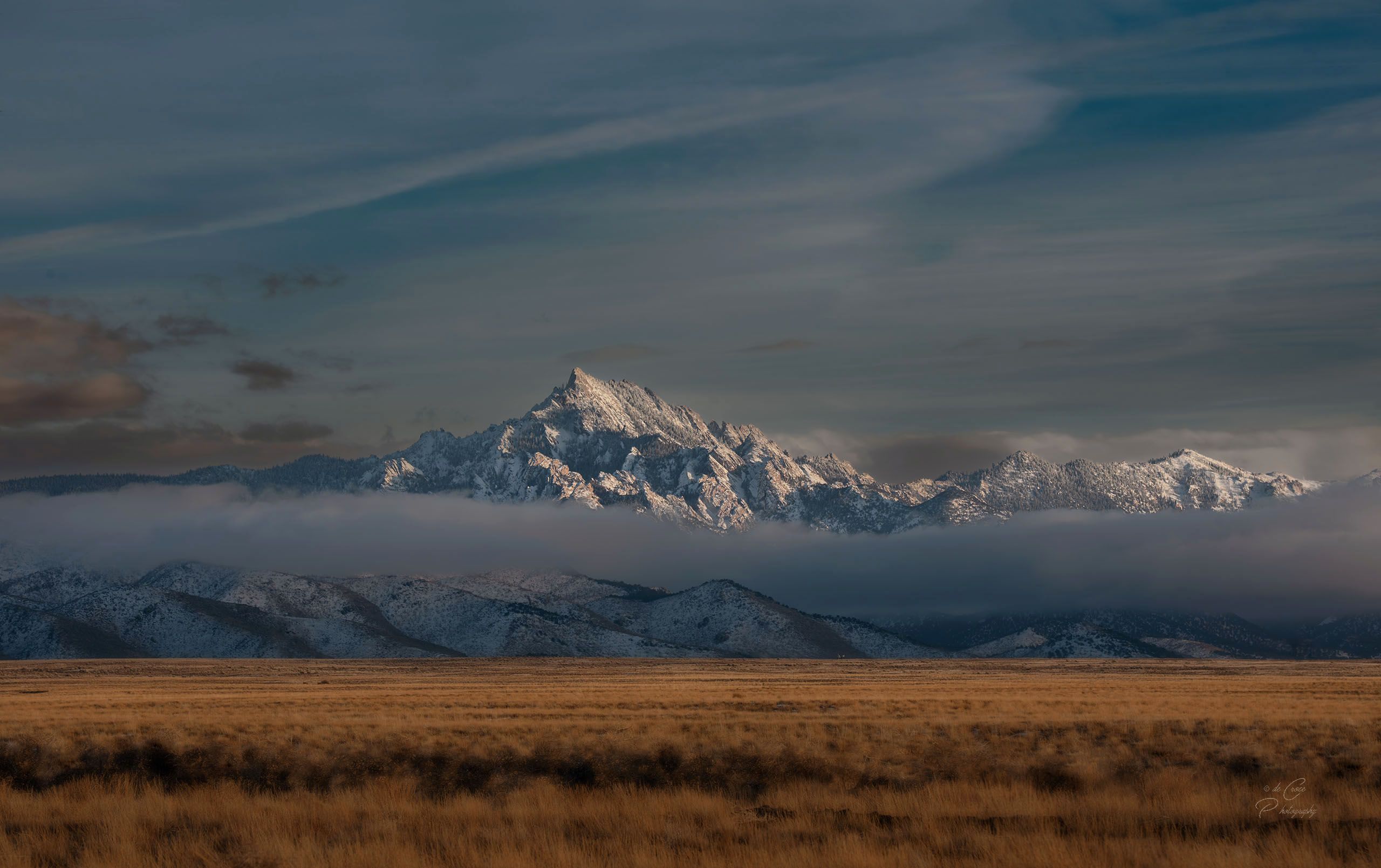 Granite Peak Utah Snow Cloud