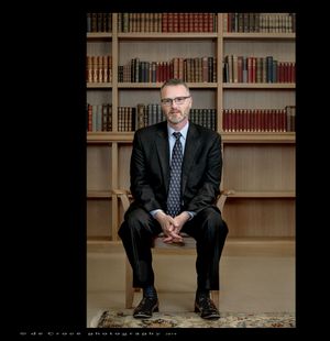 This unusual portrait of Sturm College of Law –– DU University, Byron Hammond was made by Denver photographer Edward. CU Law Proffesor