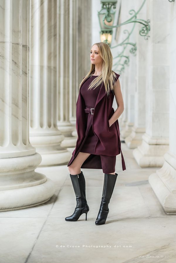 Fashion photographer DeCroce shoots Denver beauty model for fashion model project. Fashion Model Photographers Denver