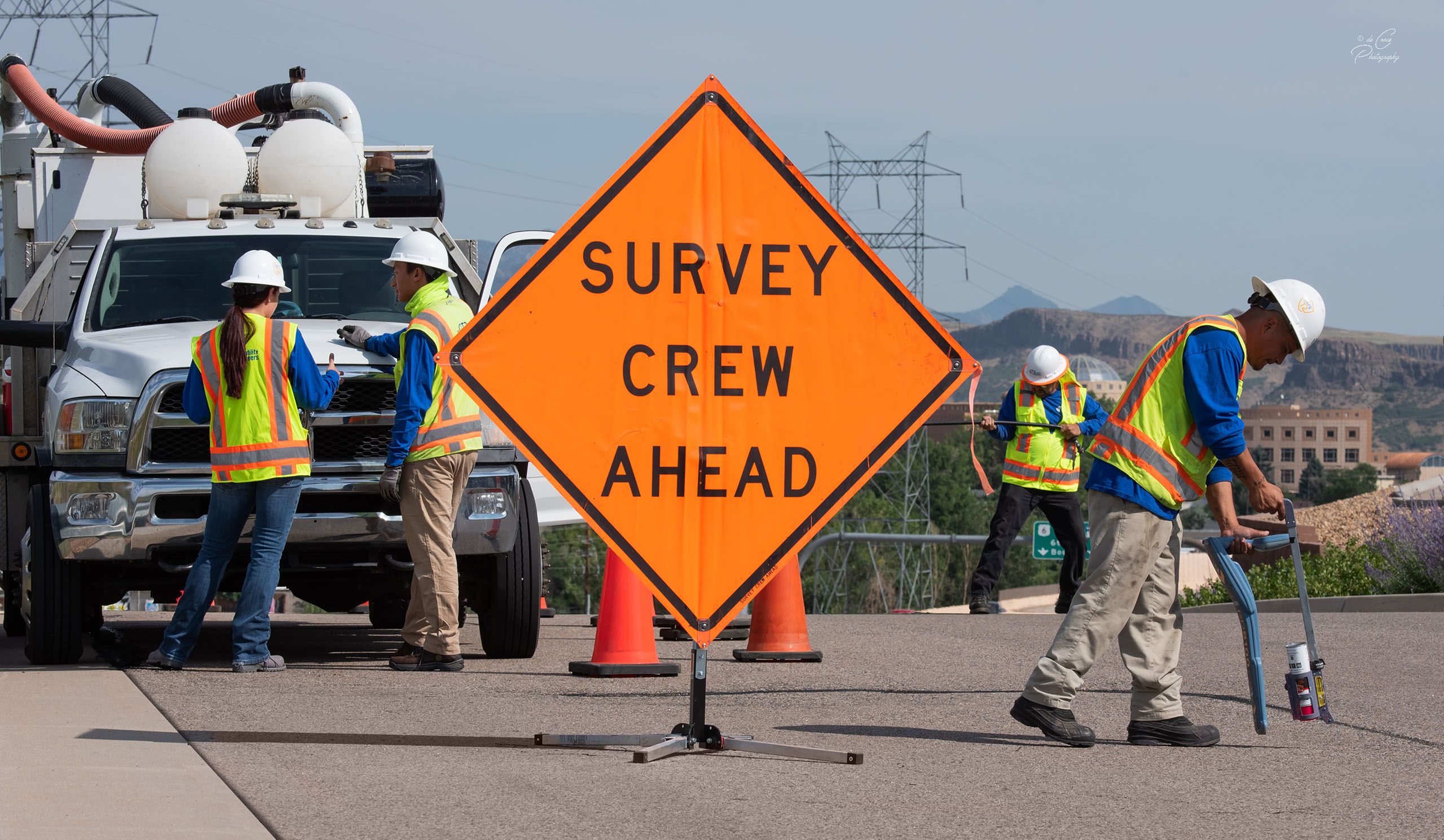 Utility Survey Crew T2 Engineers Colorado