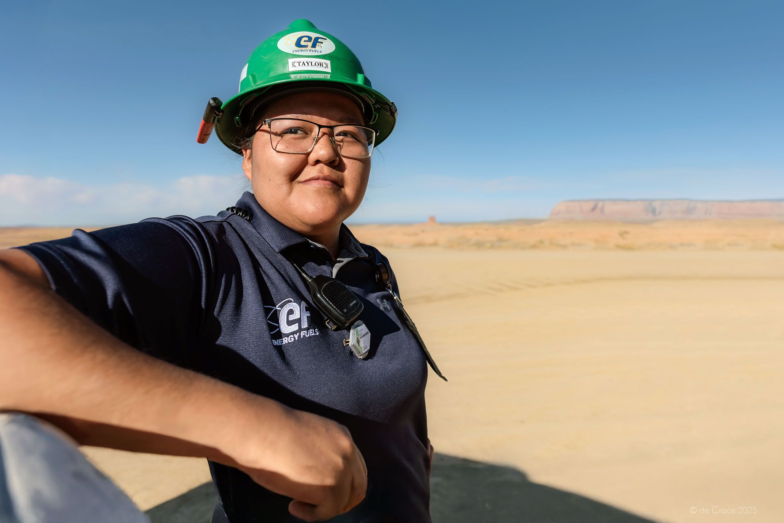Energy Worker Portrait - Navajo Woman - New Mexico