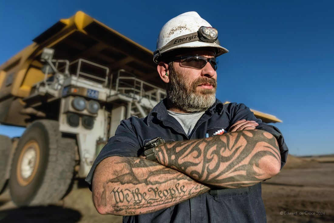 Coal Miner Portrait 