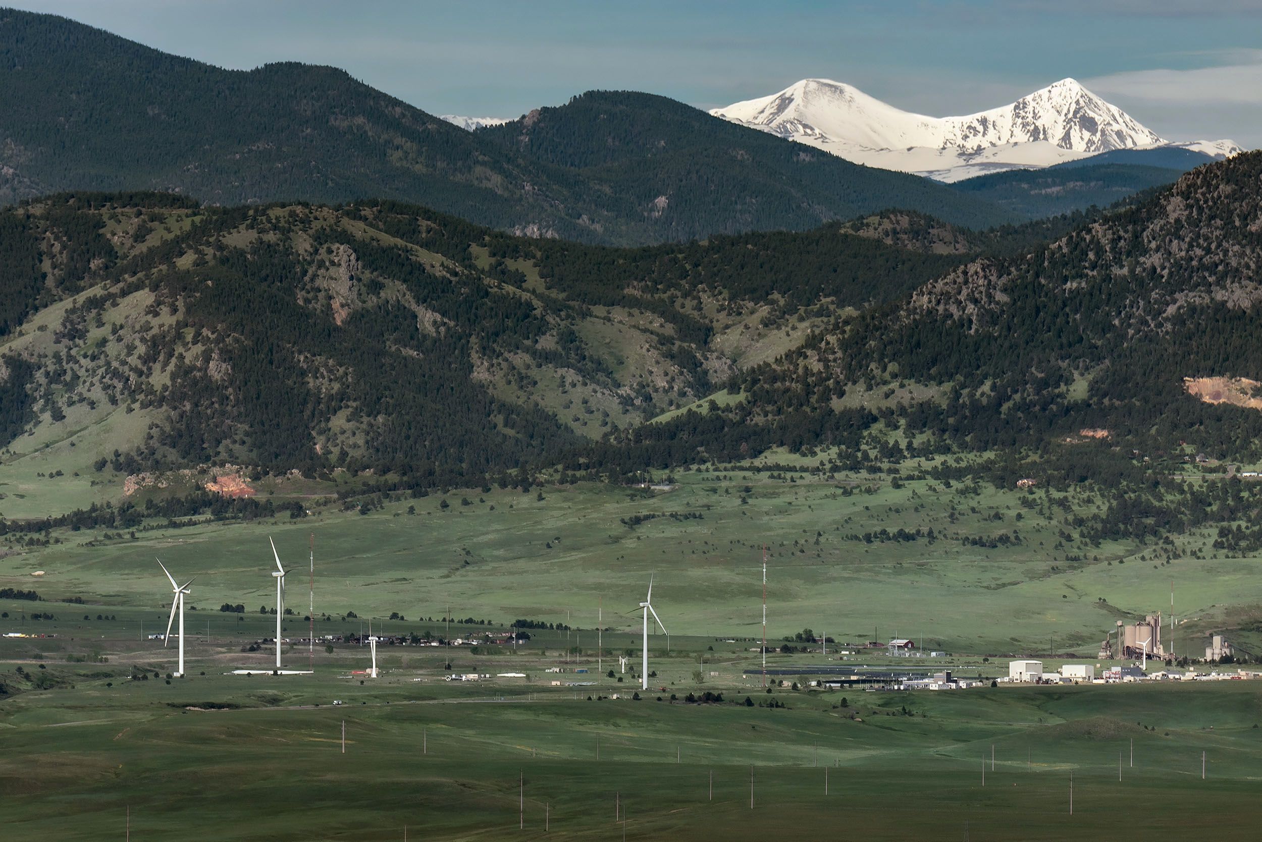 Wind Aerial Energy Photographers Colorado