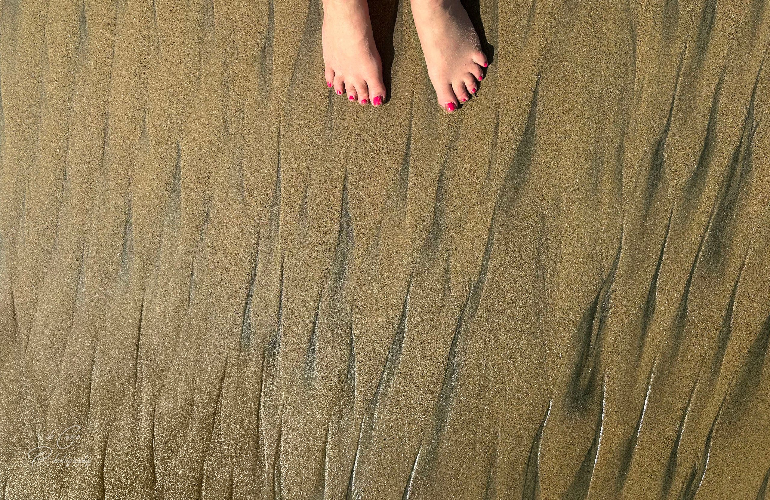 Painted Toes on Sandy Beach.jpg