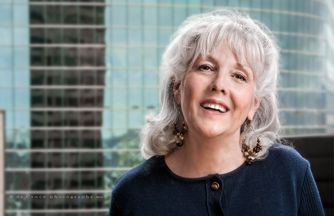This delightful corporate portrait head-shot was created in the Denver office of SFC Energy. Office Business Headshot