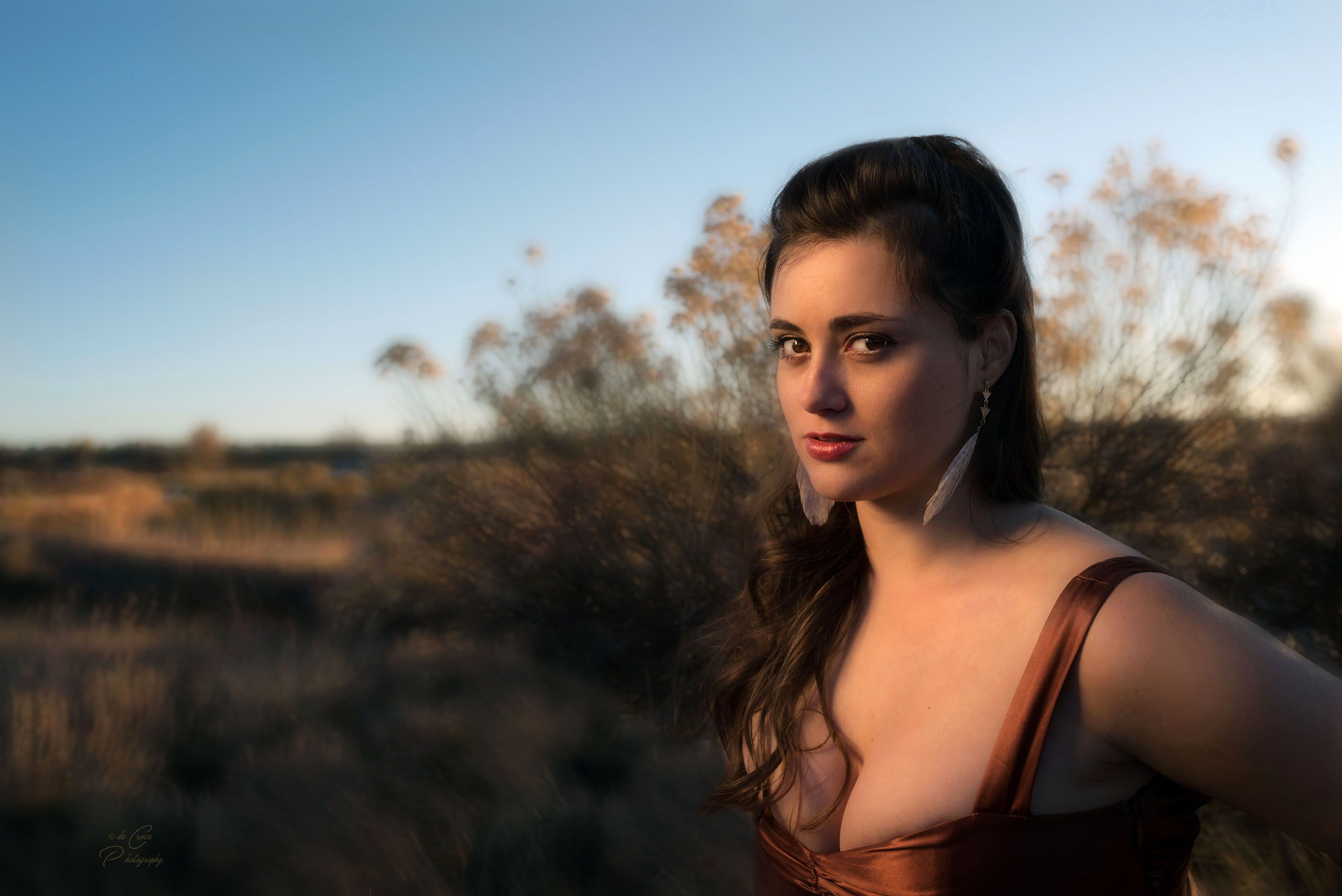 Portrait Photography - Singer In Field- Colorado Commercial Photography