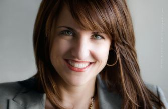 Studio headshot photo for professional business woman was created for branding profile picture on location. Profile Headshot Photography