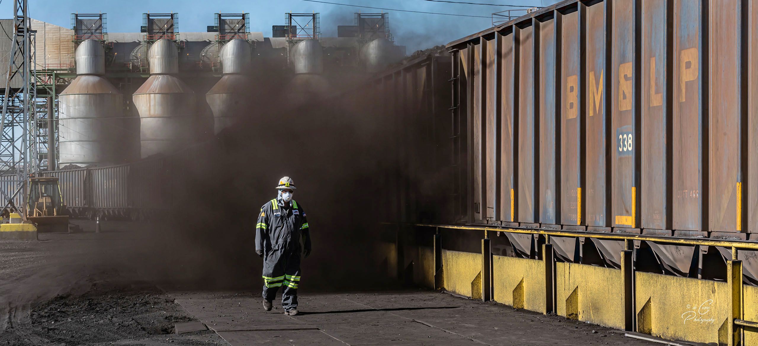 Coal Train Worker