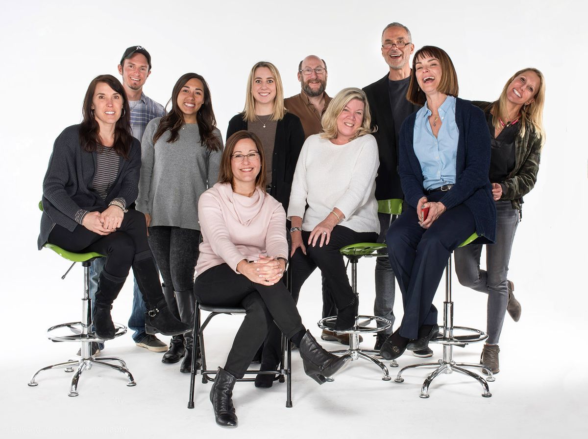Crew of commercial photography professionals at end of 4 day commercial photoshoot. Commercial Photographers Denver.jpg