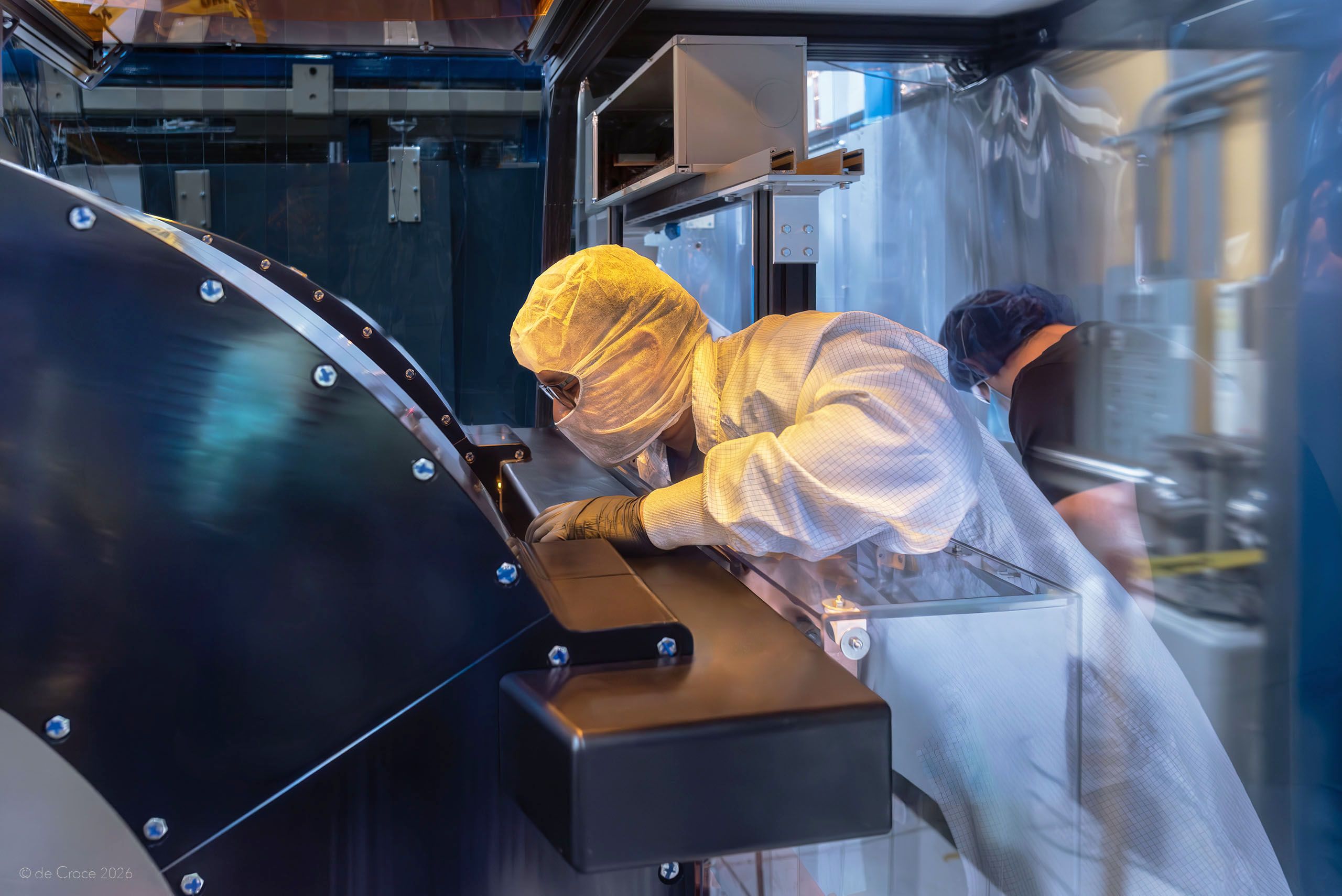 Industrial Photography - Nuclear Fusion Energy Physicists Clean Room