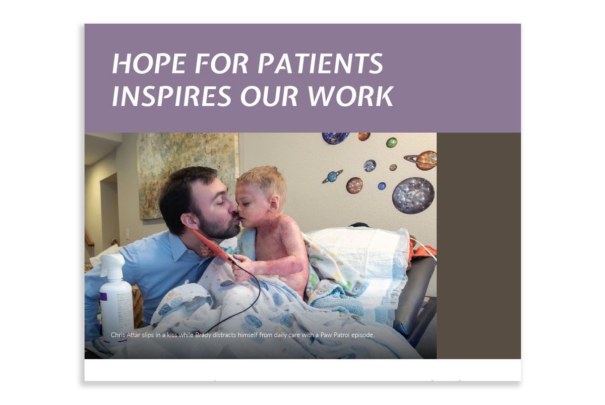 Story telling editorial photography depicting father of boy with EB skin disease Medical Photojournalism.jpg