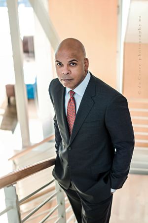 Home location for business executive. Business portrait location