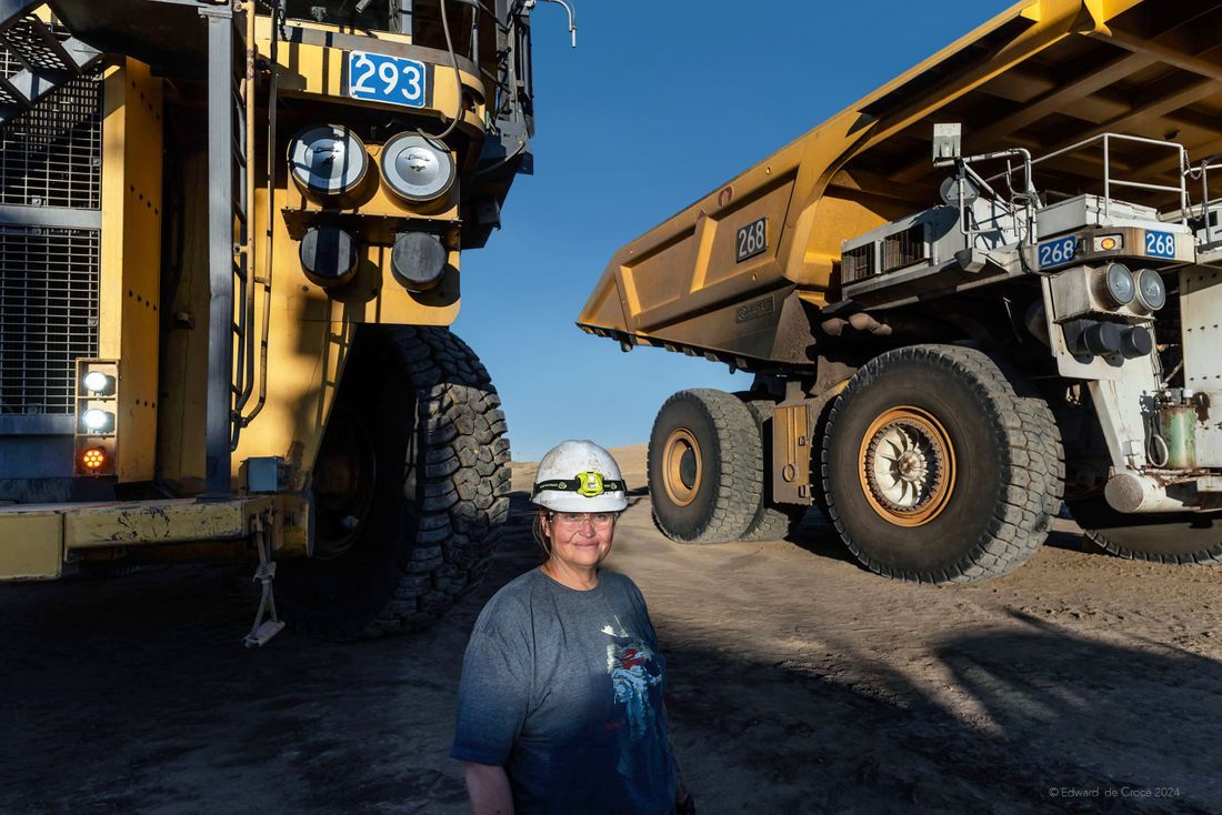 Bad-Ass Woman Coal Driver