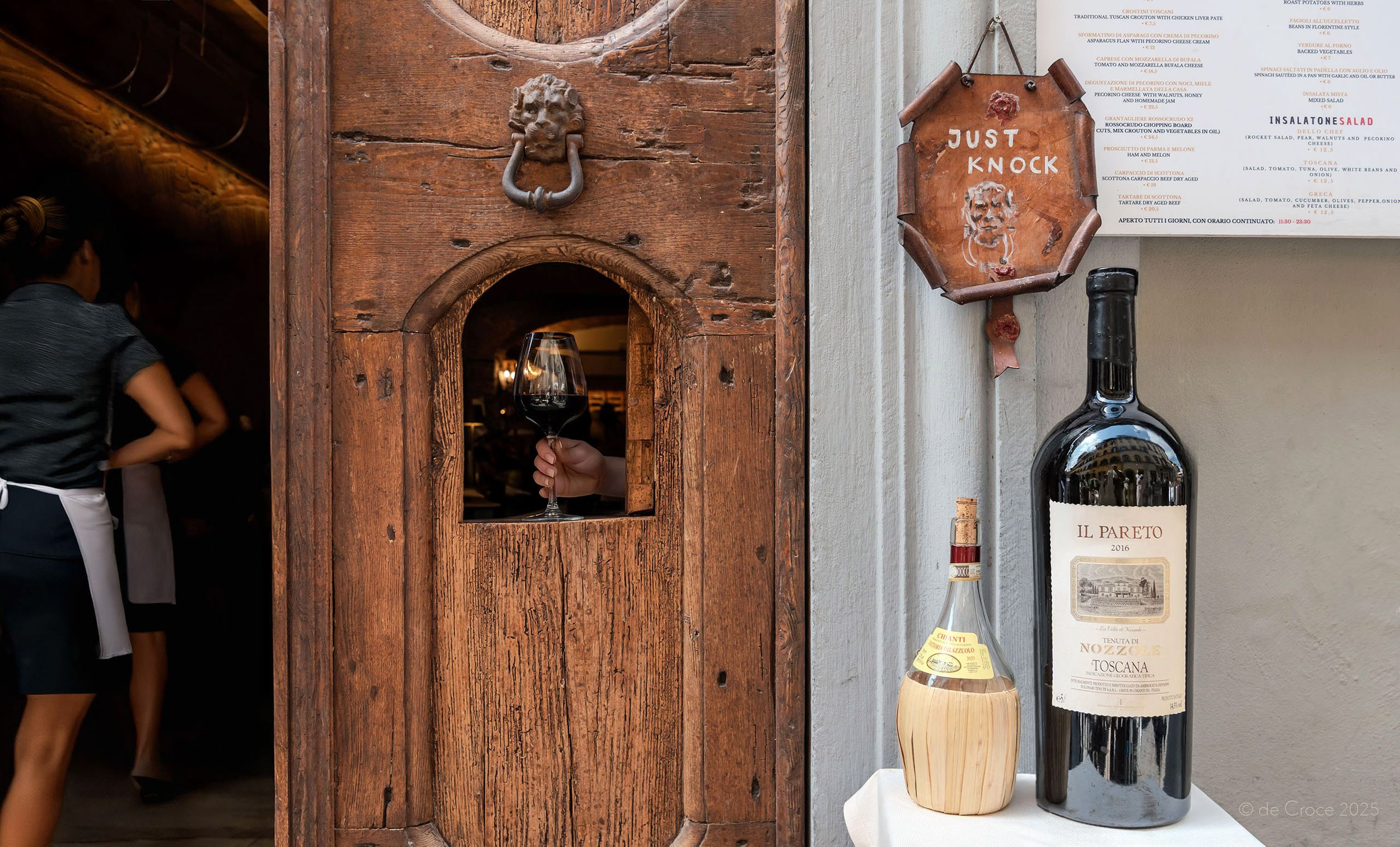 Wine Window Florence Commercial Travel Photography  - CLIENT_Xuma