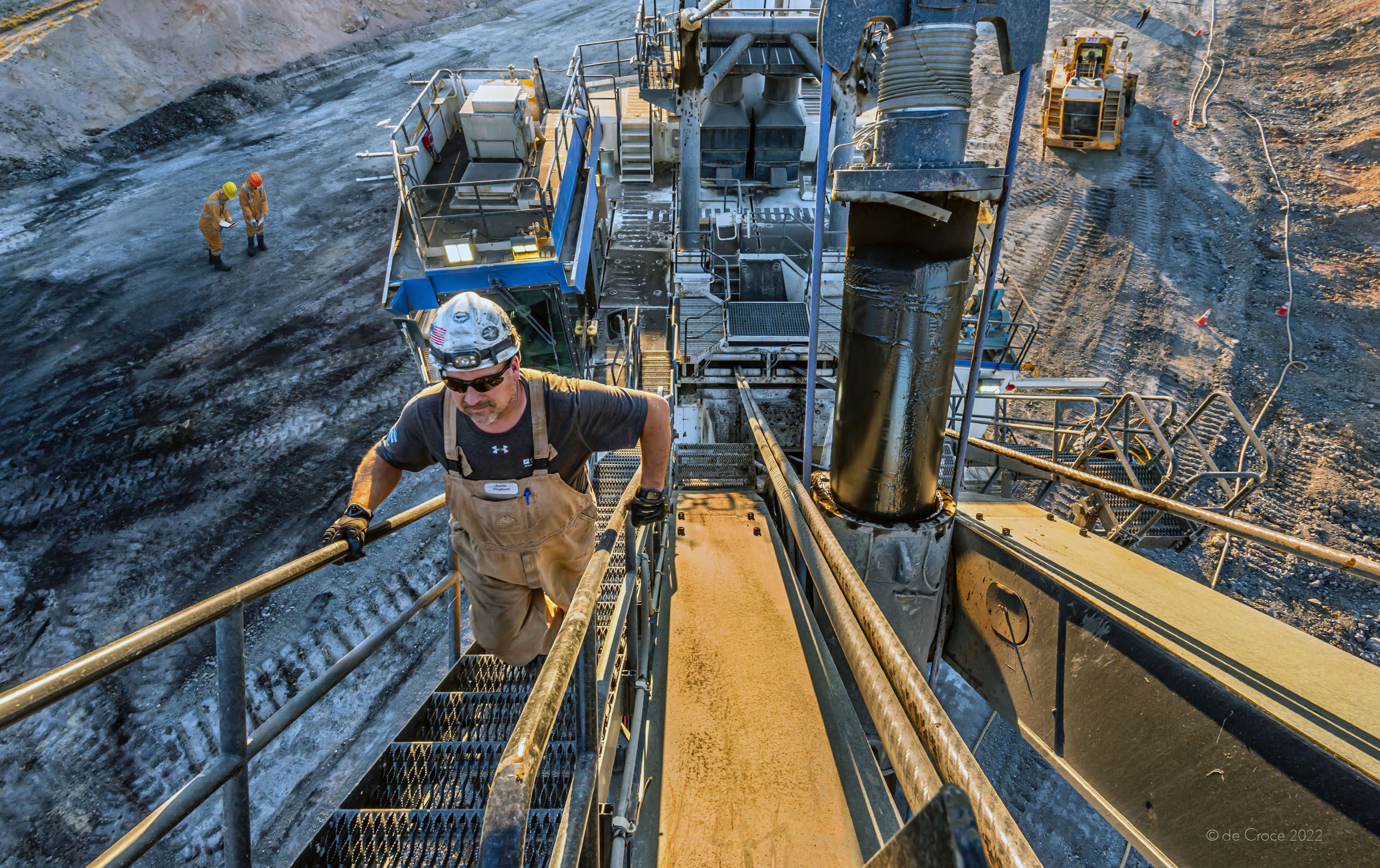 Open Pit mining Operation - Wyoming