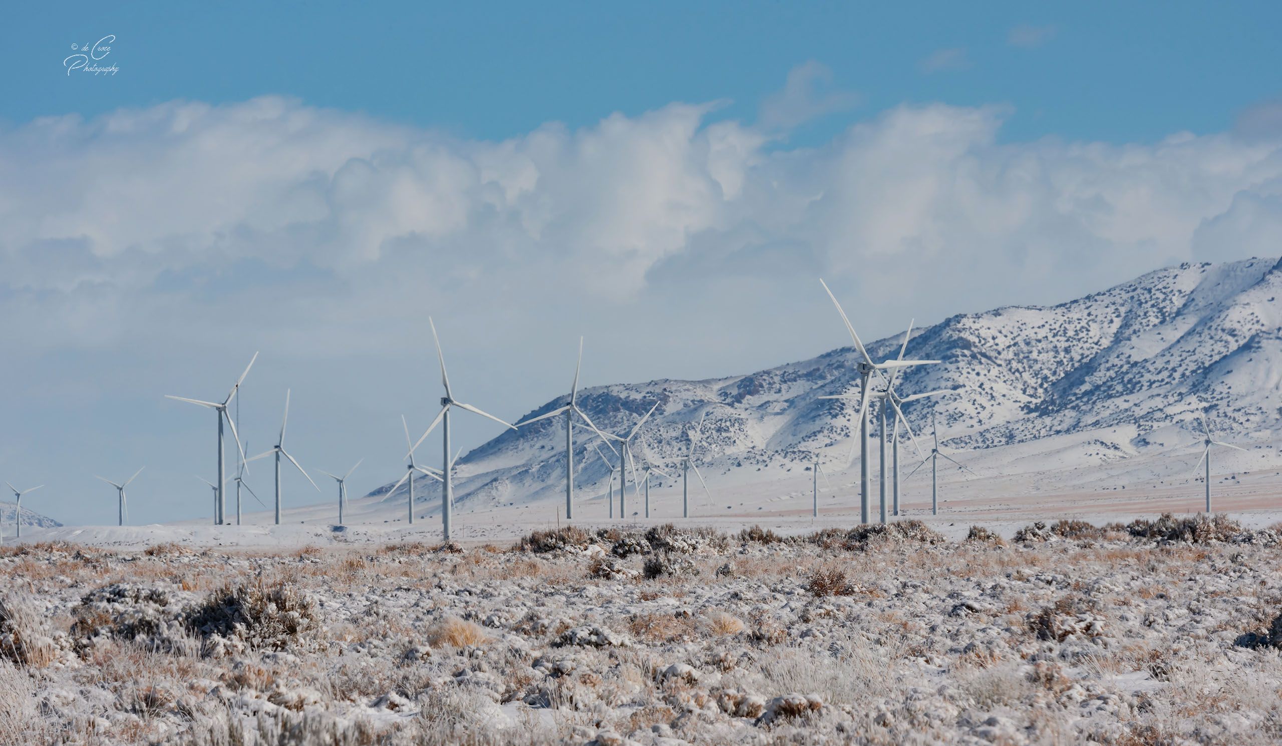 Mountain West Wind Energy Photography