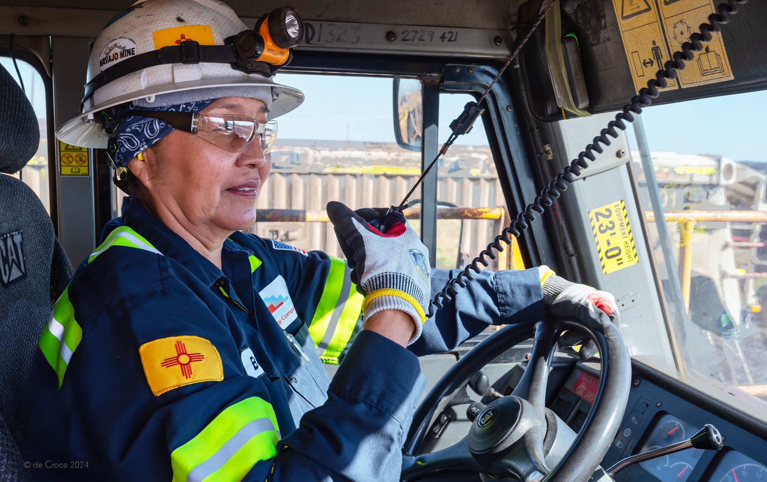 Female Mine Haul Truck Driver - Navajo Mine New Mexico